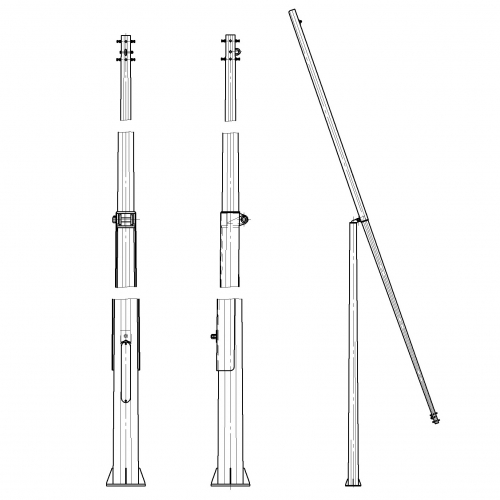 Опора освещения ОГККЗН-4,0